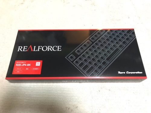 RealforceのキーボードのR2S-JP4-BK